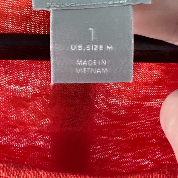 Chicos Vibrant Red Top - Picture 3 of 4